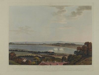 Dinamarca 1807: O cerco de Copenhague, gravado por Robert Pollard (1792-1867) e Joseph Constantine Stadler (1780-1812), publicado em 1807 (colorido aquatint) de James Pattison Cockburn
