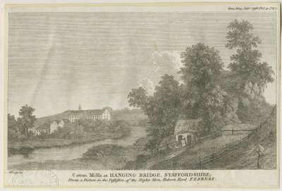 Mayfield - Ponte Suspensa: gravura, nº [c 1796] de James Peller Malcolm