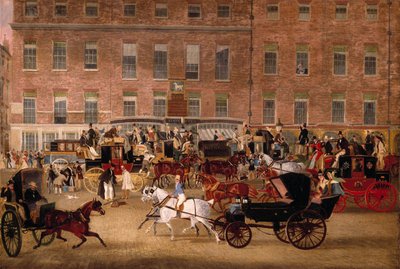 Hatchetts - a adega White Horse, Piccadilly por James Pollard de James Pollard