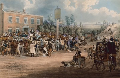 O Lord Nelson Inn, Cheam de James Pollard