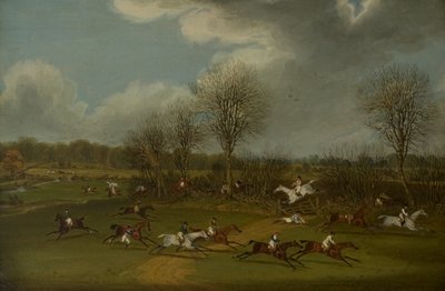 St Albans Grand Steeplechase de 8 de março de 1832, 1832-33 de James Pollard
