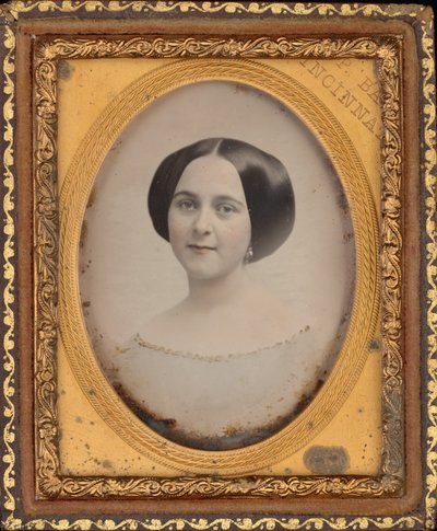 Retrato de uma mulher,c. 1850 (foto) de James Presley Ball