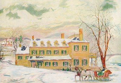Kendall House, Virgínia, EUA, século x18 de 1921. de James Preston