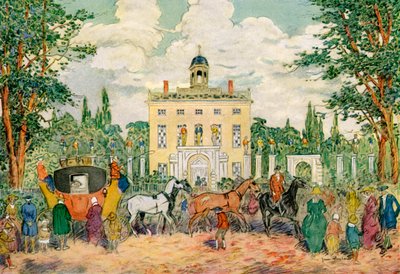 Timothy Dexter House, Newburyport, Massachusetts, EUA, século XVIII 1921. de James Preston