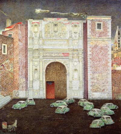 Taxi Depot, San Lazaro, Cidade do México, 2003 de James Reeve