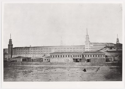 Quartel, Scutari, 1854 de James Robertson