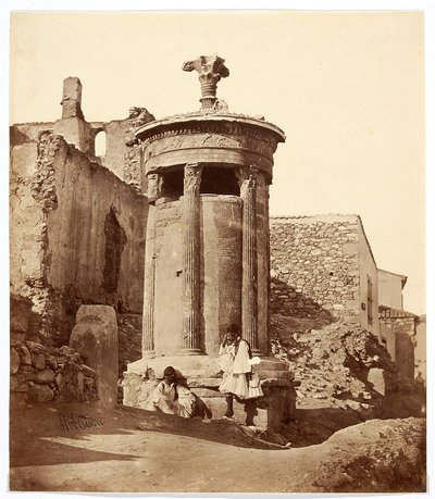 «Monumento corego de Lisícrates» [Atenas. Monumento de Lisícrates] de James Robertson