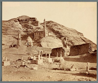 Egito. Cairo. Forte de Muhammad Ali junto ao planalto de Mukattam (séculos XVIII/XIX) de James Robertson