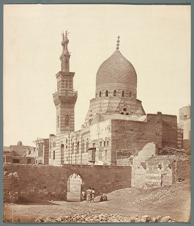 Egipto. Cairo. Complexo religioso funerário do emir mameluco Kani Bey Ar-Rammah (1503) de James Robertson