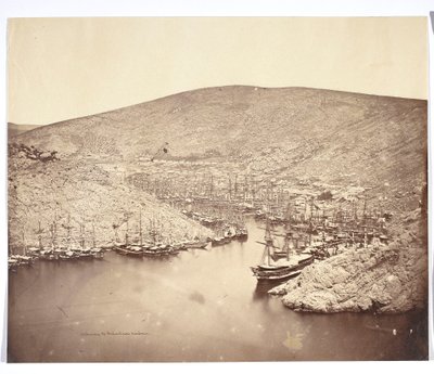 «Entrada no porto de Balaclava» de James Robertson