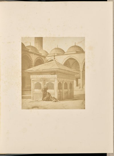 [Fonte no pátio da Mesquita Sülemaniye] de James Robertson