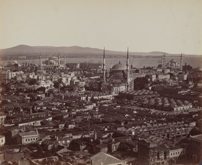 Panorama de Constantinopla, 1857 (foto) de James Robertson