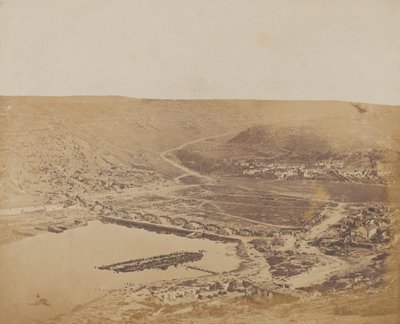 A estrada Woronzoff de Sebastopol, 1855 de James Robertson