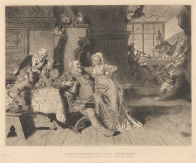 Jack Falstaff e Doll Tearsheet de James S. King