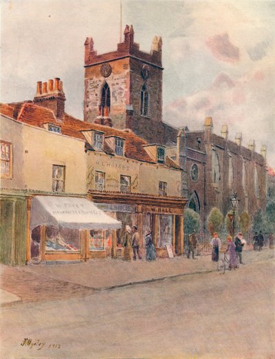"Igreja Chertsey", 1912, 1914 de James S Ogilvy