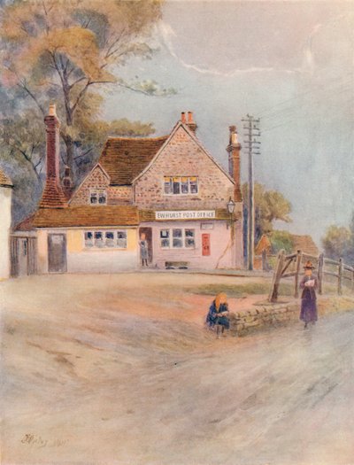 "Ewehurst Post Office", 1911, 1914 de James S Ogilvy