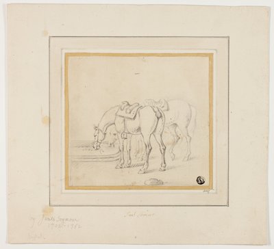 Dois Cavalos a Beber de James Seymour