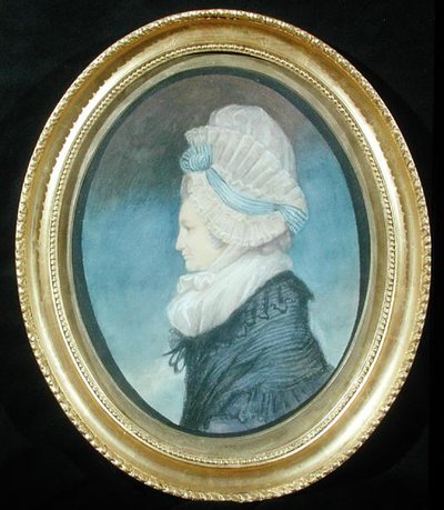 Sra. Thrale (pastel sobre papel) de James Sharples