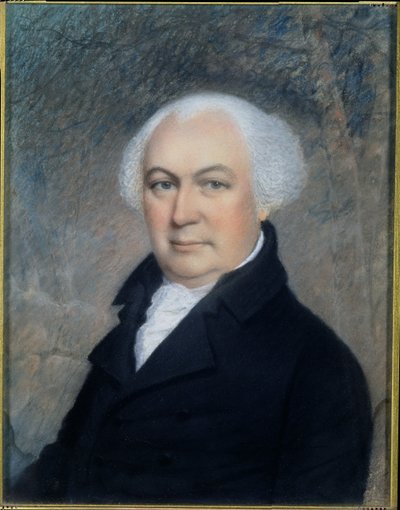 Retrato de Gouverneur Morris (1752-1816) (óleo sobre tela) de James Sharples