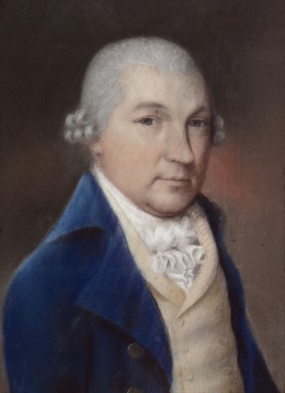Thomas Andrewes (pastel sobre papel cinzento) de James Sharples