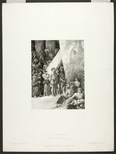 Os dias de Noé de James Smetham