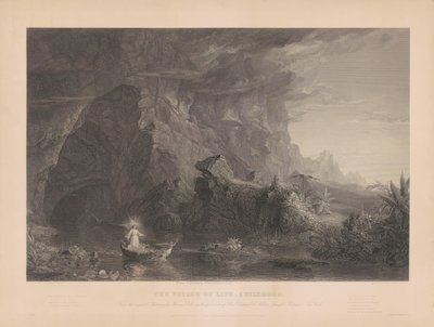 A Viagem da Vida: Infância de James Smillie, after Thomas Cole