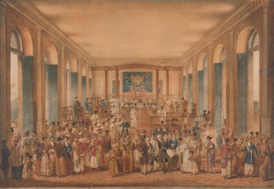 O Supremo Tribunal de Justiça da Ilha do Ceilão de James Stephanoff