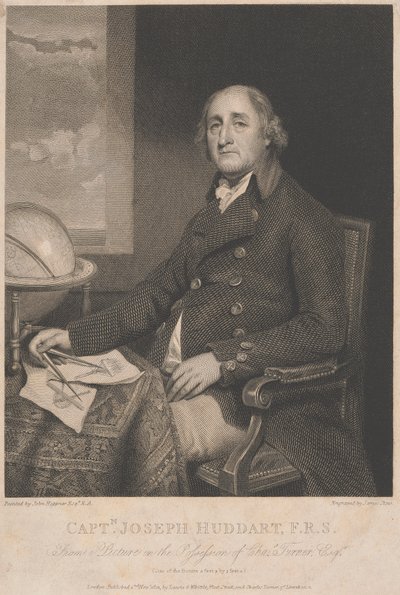 Capitão Joseph Huddart de James Stow