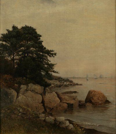 Beverly Rocks, c.1860 (óleo sobre tela) de James Suydam
