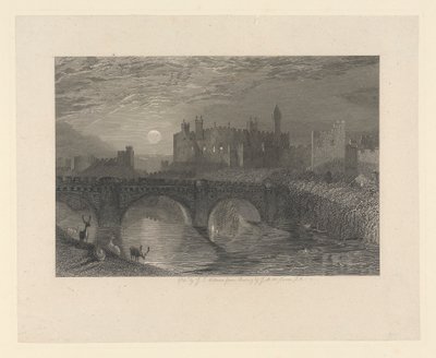 Castelo de Alnwick, Northumberland de James T. Willmore