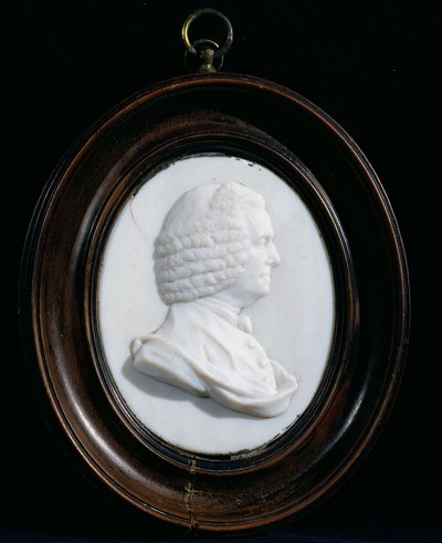 Retrato de John Harrison (1693-1776) (pasta de esmalte) de James Tassie