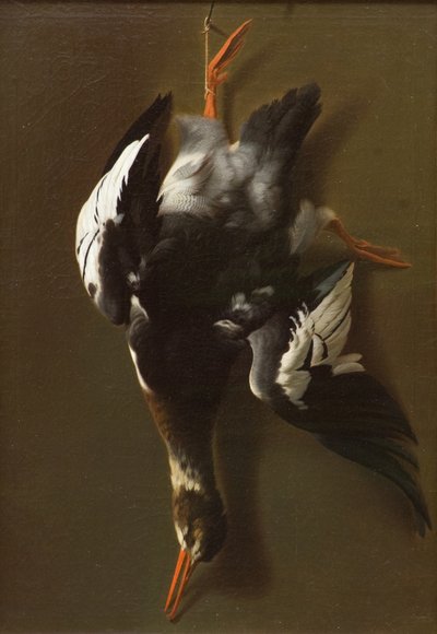 Dead Fowl, c.1815 (óleo sobre tela) de James Thom