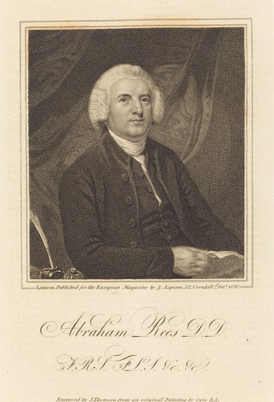 Abraham Reis, D. D. de James Thomson after John Opie