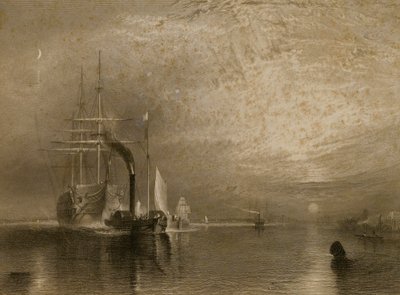 O velho Temeraire de James Tibbitts Willmore