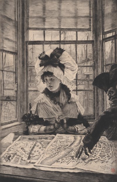 An Uninteresting Story, 1878. de James Tissot