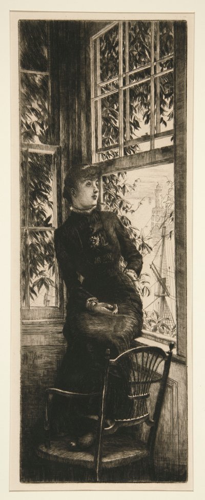 Na Margem do Mar de James Tissot