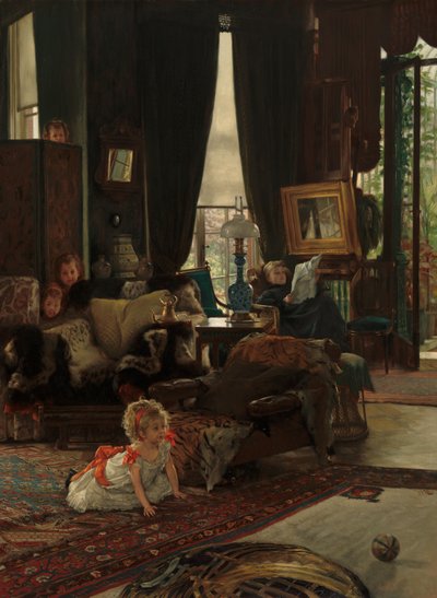 Esconder e procurar de James Tissot
