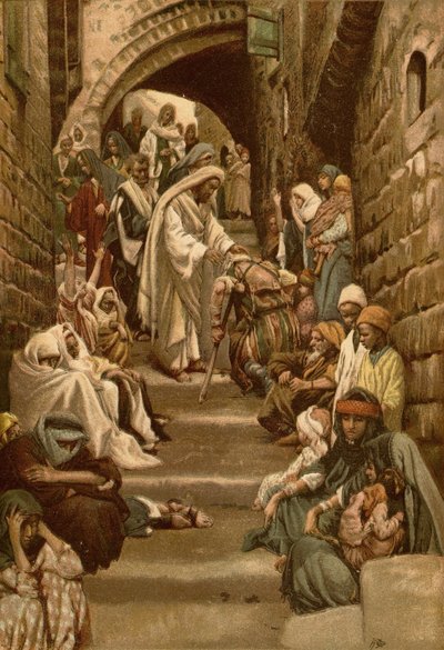 Nas aldeias traziam-lhe os doentes de James Tissot