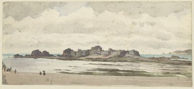Castelo ou fortaleza na costa de James Tissot