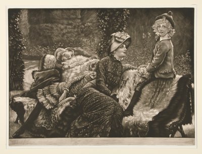 O Banco de Jardim de James Tissot