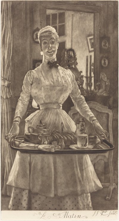 Le Matin Morning, 1886. de James Tissot