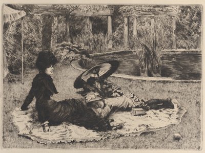 Na Grama, 1880. de James Tissot