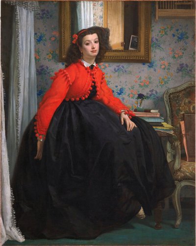 Retrato de Miss L. L. de James Tissot