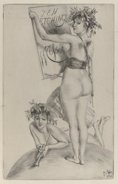 Terceira Frontispício, 1876. de James Tissot