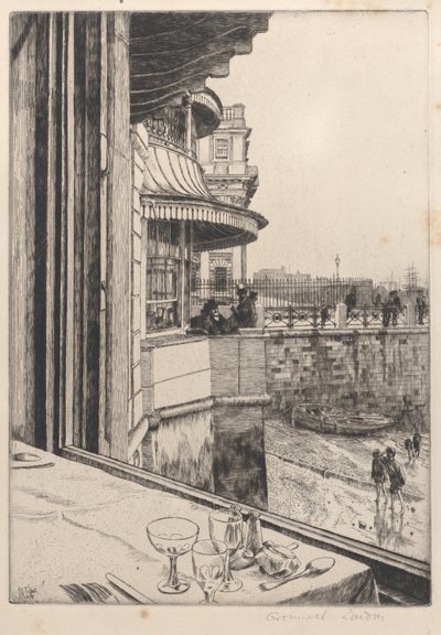 Trafalgar Tavern, Greenwich, 1878. de James Tissot