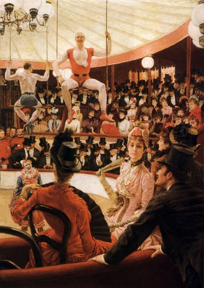 Mulheres de Paris: A Amante do Circo de James Tissot