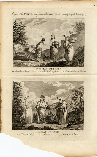 Vestidos Russos, ca 1775 de James Tookey