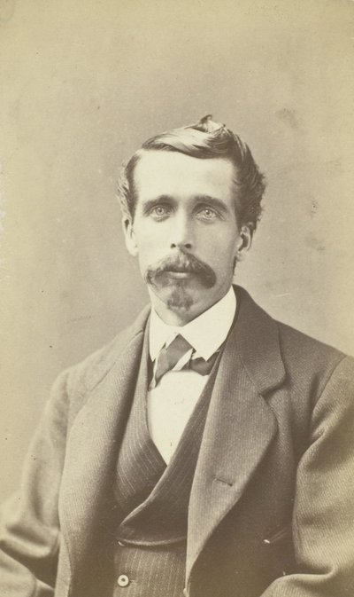Untitled Portrait of Man with Large Mustache, 185099. de James W. Turner