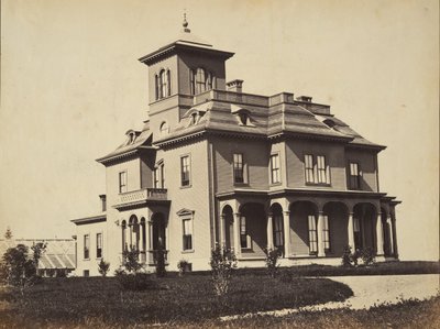 Victorian House, ca. 1860. de James Wallace Black