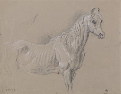 A Mare: possivelmente um estudo para &39;Horse Love&39; de James Ward